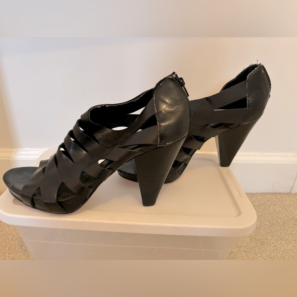 Franco Sarto platform gladiator sandals - 9 - Picture 3 of 8